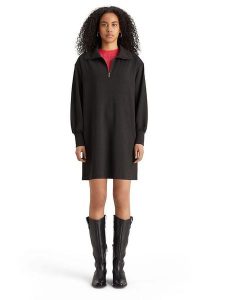 Scotch & Soda Sukienka w kolorze czarnym rozmiar: XL. Czarne sukienki Scotch & Soda, na co dzień, xl, bez wzorów, bez kołnierzyka, bez ramiączek, mini, proste. Za 202,50 zł.