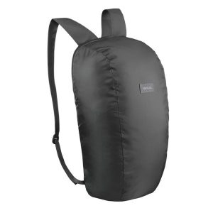 Plecak trekkingowy Forclaz Travel 100 10 litrów. Szare plecaki FORCLAZ. Za 12,99 zł.