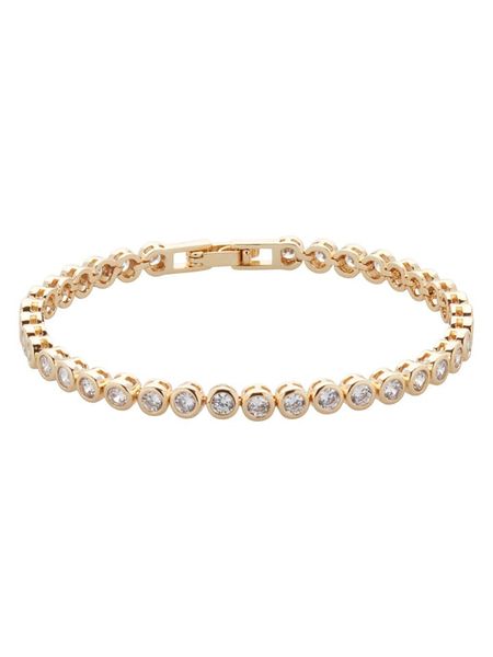 U.S. Polo Assn. Pozłacana bransoletka z kryształami rozmiar: onesize. Żółte bransoletki U.S. Polo Assn., metalowe. Za 174,02 zł.