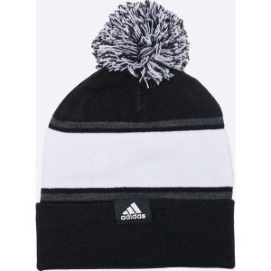 Adidas Performance - Czapka. Czarne czapki marki adidas Performance, z dzianiny. W wyprzedaży za 69,90 zł.