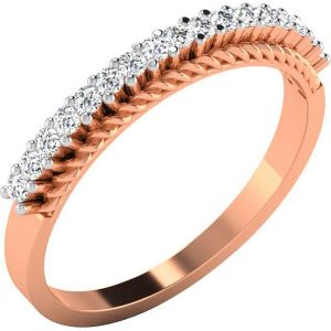 Złoty pierścionek z diamentami. Pierścionki marki Diamant Vendôme. W wyprzedaży za 1 547,95 zł.