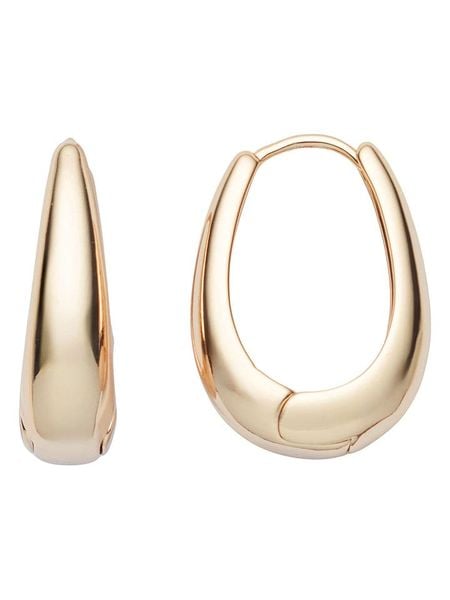 U.S. Polo Assn. Pozłacane kolczyki-kreole rozmiar: onesize. Żółte kolczyki U.S. Polo Assn., metalowe. Za 91,99 zł.