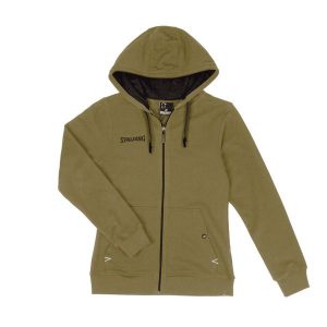 Bluza z kapturem dla kobiet Spalding Flow. Zielone bluzy SPALDING, bez wzorów, z kapturem. W wyprzedaży za 243,40 zł.