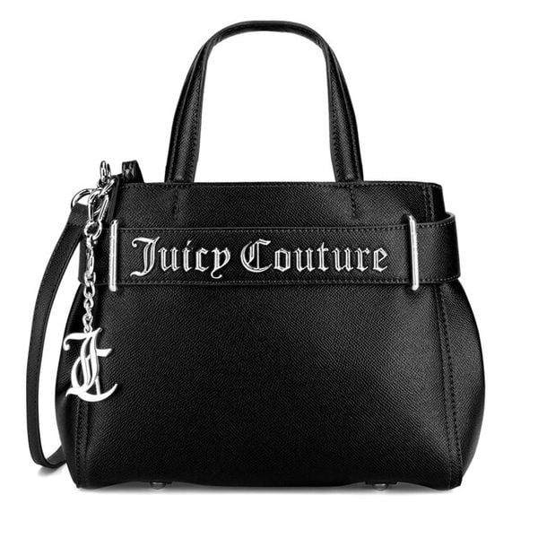 Torebka Juicy Couture. Czarne torebki klasyczne Juicy Couture, bez wzorów, bez dodatków. Za 349,99 zł.