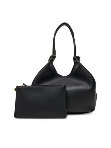 DKNY Torebka R42BAE49 Czarny. Czarne torebki klasyczne DKNY, bez wzorów, ze skóry, bez dodatków. Za 589,99 zł.