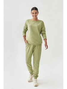 TATUUM Bluza w kolorze jasnozielonym rozmiar: L. Zielone bluzy Tatuum, l, bez wzorów, bez kaptura. Za 131,43 zł.