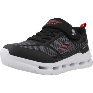 Buty SKECHERS GLIDE STEP LIGHT Czarny. Czarne buty trekkingowe Skechers, z syntetyku, bez zapięcia. Za 235,03 zł.