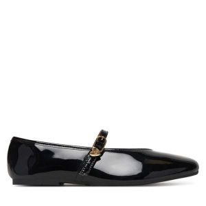 Baleriny LOVE MOSCHINO. Czarne balerinki LOVE MOSCHINO, bez wzorów, bez obcasa, bez zapięcia. Za 430,99 zł.