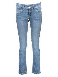 Pepe Jeans Dżinsy "Venus" - Slim fit - w kolorze błękitnym rozmiar: W32/L30. Niebieskie jeansy Pepe Jeans, z aplikacjami, z jeansu. Za 135,49 zł.