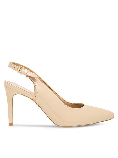 Lasocki Szpilki FEBI WFA1619-23Z Beżowy. Brązowe sandały Lasocki, bez wzorów, ze skóry, bez obcasa. Za 249,99 zł.