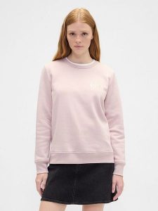 GAP Bluza w kolorze jasnoróżowym rozmiar: XL. Różowe bluzy GAP, xl, bez wzorów, bez kaptura. Za 105,63 zł.