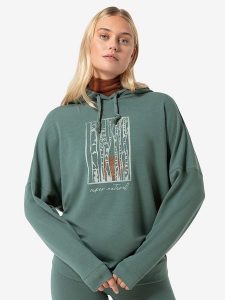 Super.natural Bluza "Sunbirch" w kolorze zielonym rozmiar: XS. Zielone bluzy super.natural, xs, bez wzorów, z wełny, z kapturem. Za 339,99 zł.