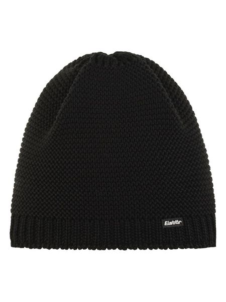Eisbär Czapka "Corson OS" w kolorze czarnym rozmiar: onesize. Czarne czapki Eisbar, bez wzorów, z polaru. Za 109,95 zł.