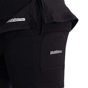 Black Crown Maya Skirt. Czarne spódnice BLACK CROWN, bez wzorów, sportowe. Za 105,95 zł.