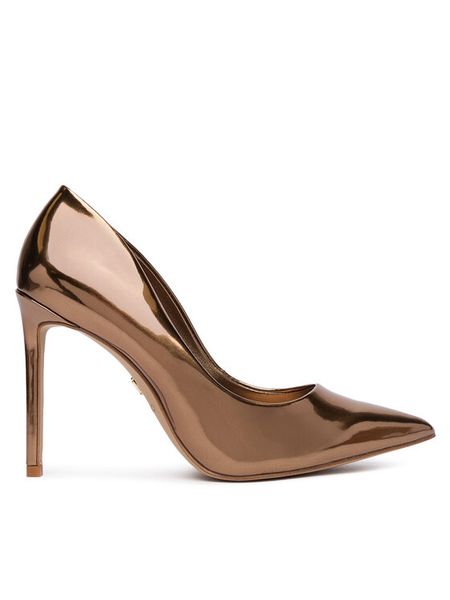 Aldo Szpilki Stessy 2.0 14105683 Złoty. Żółte szpilki ALDO, bez wzorów, ze skóry, bez obcasa. Za 339,99 zł.