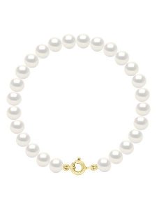 ATELIERS SAINT GERMAIN Bransoletka perłowa w kolorze białym rozmiar: onesize. Białe bransoletki ATELIERS SAINT GERMAIN, z perłą, złote. Za 252,99 zł.