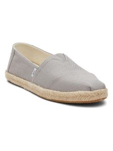 TOMS Espadryle w kolorze szarym rozmiar: 41. Szare espadryle Toms, bez wzorów, bez obcasa. Za 148,61 zł.