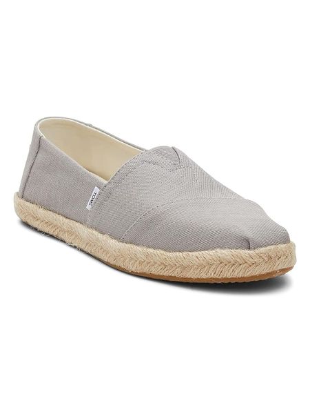 TOMS Espadryle w kolorze szarym rozmiar: 37. Szare espadryle Toms, bez wzorów, bez obcasa. Za 136,13 zł.