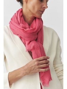 TATUUM Szal "Softi" w kolorze różowym - 212 x 99 cm rozmiar: onesize. Różowe szaliki Tatuum, bez wzorów, z materiału. Za 82,99 zł.
