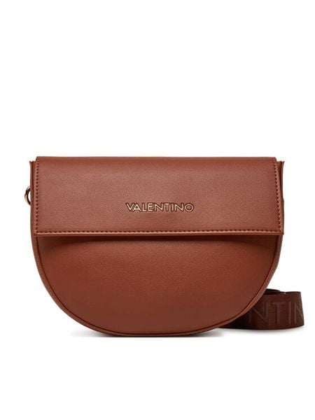 Valentino Torebka VBS3XJ02 Brązowy. Brązowe listonoszki Valentino, bez wzorów, ze skóry, bez dodatków. Za 281,99 zł.