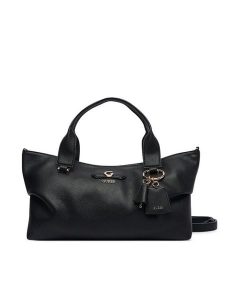 Guess Torebka Suzy HWBG23 22060 Czarny. Czarne torebki klasyczne Guess, z aplikacjami, ze skóry, bez dodatków. Za 634,99 zł.
