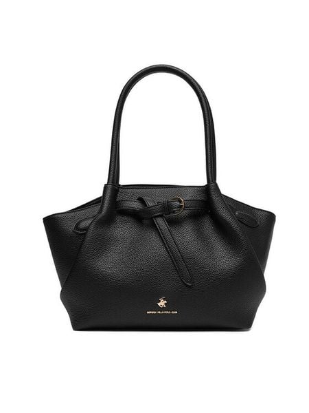 Beverly Hills Polo Club Torebka CEO-BHPC-C-005-09 Czarny. Czarne torebki klasyczne Beverly Hills Polo Club, bez wzorów, z materiału, bez dodatków. Za 269,99 zł.