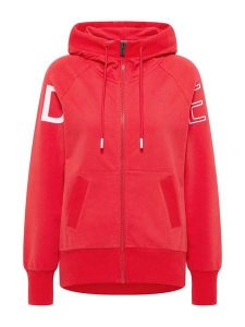 ELBSAND Bluza "Kinea" w kolorze czerwonym rozmiar: M. Czerwone bluzy ELBSAND, m, bez wzorów, bez kaptura. Za 179,95 zł.
