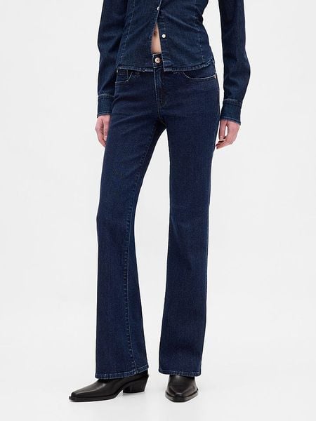 GAP Dżinsy - Skinny fit - w kolorze granatowym rozmiar: W28. Niebieskie jeansy GAP, bez wzorów. Za 167,28 zł.