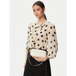 Torebka MICHAEL Michael Kors. Białe torebki klasyczne MICHAEL Michael Kors, bez wzorów, bez dodatków. Za 583,99 zł.