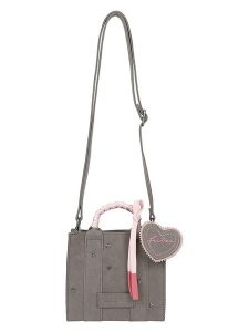 Fritzi aus Preußen Skórzana torebka w kolorze szarym - 18 x 16,5 x 8 cm rozmiar: onesize. Szare torebki klasyczne Fritzi aus Preußen, bez wzorów, z materiału, przez ramię, bez dodatków. Za 143,90 zł.