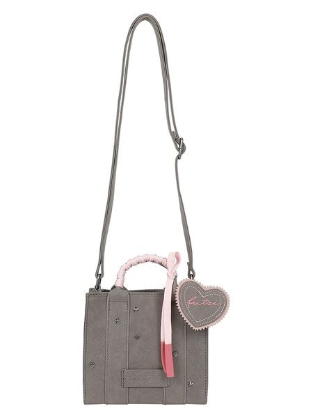 Fritzi aus Preußen Skórzana torebka w kolorze szarym - 18 x 16,5 x 8 cm rozmiar: onesize. Szare torebki klasyczne Fritzi aus Preußen, bez wzorów, z materiału, przez ramię, bez dodatków. Za 126,45 zł.