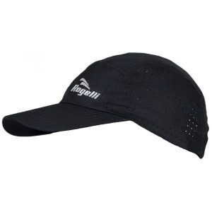 Czapka z daszkiem do biegania unisex Rogelli Liberty 2.0. Czarne czapki Rogelli, bez wzorów, sportowe. Za 80,00 zł.