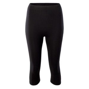 Legginsy 3/4 Damskie Produkt Termiczny Hini. Czarne legginsy Hi-tec, bez wzorów. Za 70,99 zł.