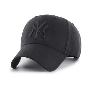 Czapka z daszkiem 47 Brand New York Yankees '47 MVP Czarna - B-MVPSP17WBP-BKB. Czarne czapki 47 Brand, bez wzorów, sportowe. W wyprzedaży za 109,00 zł.