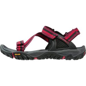 Merrell ALL OUT BLAZE Sandały trekkingowe beet red. Czerwone buty trekkingowe marki Merrell, z gumy. W wyprzedaży za 293,30 zł.