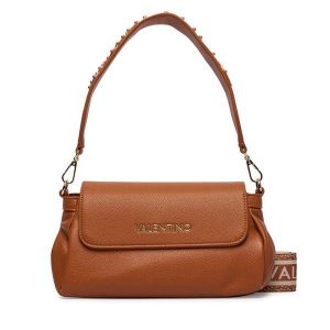 Torebka Valentino. Brązowe torebki klasyczne Valentino, bez wzorów, bez dodatków. Za 609,99 zł.