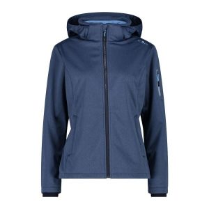 Damska kurtka turystyczna z kapturem CMP. Niebieskie kurtki CMP, xl, bez wzorów, z kapturem. Za 379,70 zł.