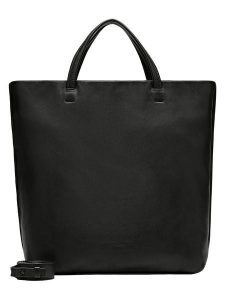 Liebeskind Berlin Skórzana torebka w kolorze czarnym - 31 x 38 x 15 cm rozmiar: onesize. Czarne torebki klasyczne Liebeskind Berlin, bez wzorów, z materiału, przez ramię, bez dodatków. Za 461,21 zł.