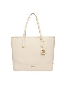 Nine West Torebka EO-Delancey Day-KY254 Écru. Shopper bag Nine West, bez wzorów, z materiału, bez dodatków. Za 299,99 zł.