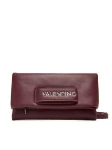 Valentino Torebka Encanta VBS9IO17 Bordowy. Czerwone listonoszki Valentino, bez wzorów, ze skóry, bez dodatków. Za 359,99 zł.