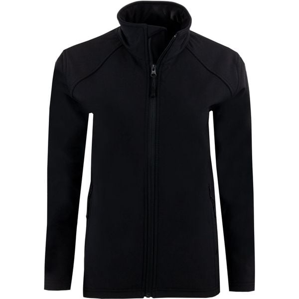 Damska Kurtka Softshell Czarna M - Wiatroodporna i Oddychająca. Czarne kurtki ZUMBA WEAR, m, bez wzorów, z elastanu, bez kaptura. Za 214,99 zł.