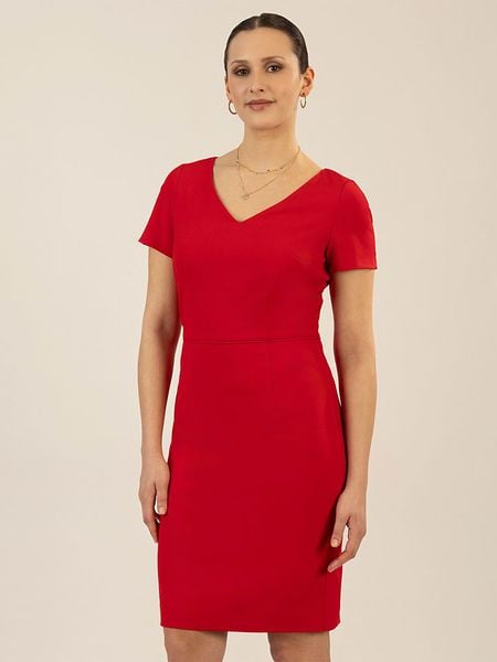 APART Sukienka w kolorze czerwonym rozmiar: 42. Czerwone sukienki Apart, bez wzorów, bez kołnierzyka, bez ramiączek, mini. Za 196,70 zł.