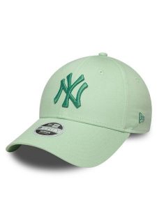New Era Czapka z daszkiem New York Yankees Metallic 9FORTY 60667382 Zielony. Zielone czapki New Era, bez wzorów, z bawełny. Za 99,99 zł.