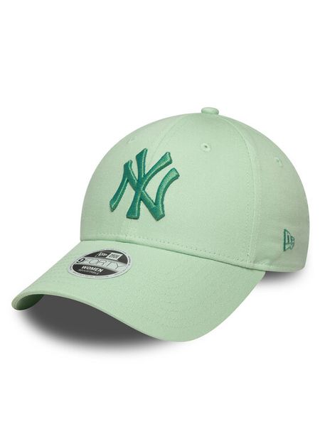 New Era Czapka z daszkiem New York Yankees Metallic 9FORTY 60667382 Zielony. Zielone czapki New Era, bez wzorów, z bawełny. Za 89,99 zł.