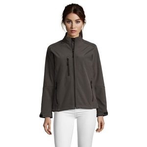 Kurtka Damska Roxy Soft Shell. Brązowe kurtki SOL'S, s, bez wzorów, bez kaptura. Za 219,99 zł.