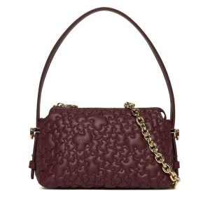 Torebka TOUS. Czerwone torebki klasyczne Tous, bez wzorów, bez dodatków. Za 479,99 zł.