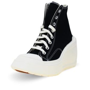 Buty Chuck 70 De Luxe Wedge Rozmiar 41 - A06478C Biały. Białe trampki Converse, bez wzorów, bez zapięcia. W wyprzedaży za 464,25 zł.