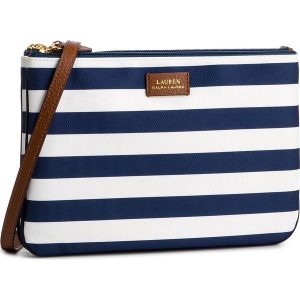 Torebka LAUREN RALPH LAUREN - Chadwick 431718195015 Navy. Białe torebki klasyczne marki Lauren Ralph Lauren, z materiału. Za 429,00 zł.