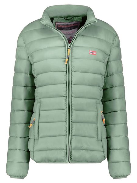 Geographical Norway Kurtka pikowana "Atikolor" w kolorze miętowym rozmiar: XL. Zielone kurtki Geographical Norway, xl, bez wzorów, bez kaptura. Za 121,80 zł.