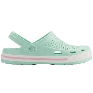 Klapki basenowe damskie Coqui Lindo. Białe klapki Coqui, bez wzorów, bez obcasa. Za 152,99 zł.